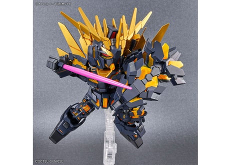 バンダイ SDガンダムクロスシルエット ユニコーンガンダム2号機バンシィ（デストロイモード）＆バンシィ・ノルン パーツセット（SDCS19）