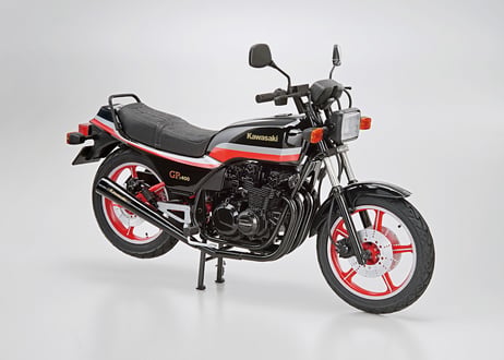 アオシマ 1/12 ザ･バイク No.57 カワサキ KZ400M Z400GP '82 カスタムパーツ付き
