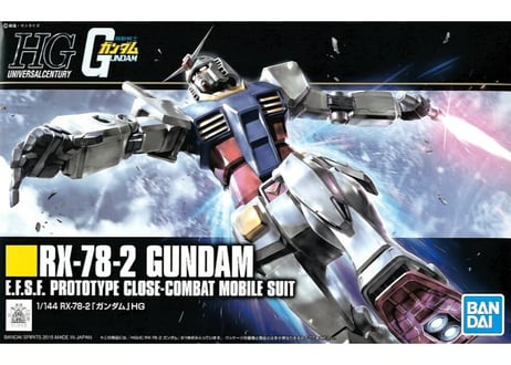 バンダイ HGUC-191 1/144 RX-78-2 ガンダム