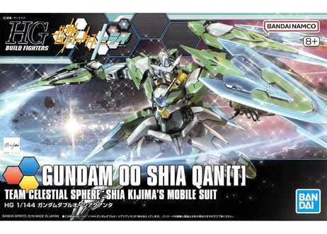 バンダイ ガンダムビルドファイターズ HGBF-049 1/144 ガンダムダブルオーシアクアンタ