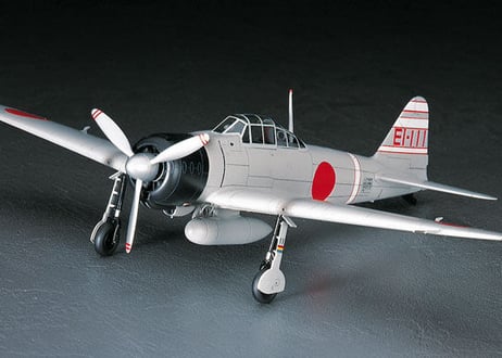 ハセガワ 1/48 航空機 JT43 三菱 A6M2b 零式艦上戦闘機 21型 日本海軍艦上戦闘機