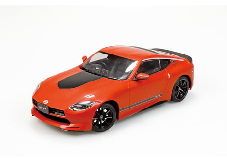 アオシマ 1/24 楽プラ スナップカー No.07-OR RZ34 フェアレディZ Customized Edition 2024 432オレンジ