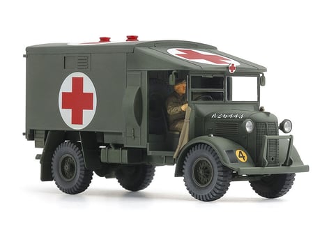 タミヤ 1/48 MM No.105 イギリス 2トン 4×2野戦救急車