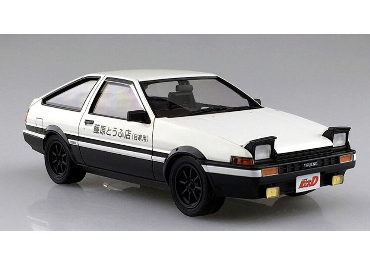 アオシマ 1/24 頭文字D No.5 藤原拓海 AE86トレノ 第1巻仕様 ...