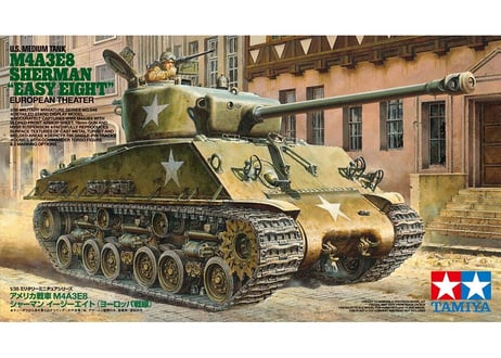 タミヤ 1/35 MM No.346 アメリカ戦車 M4A3E8 シャーマン イージーエイト（ヨーロッパ戦線）