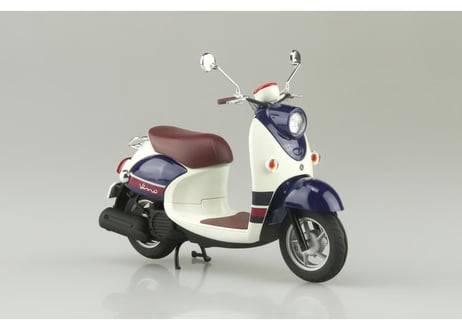 アオシマ 1/12 ザ･バイク No.60 ヤマハ ビーノ ’13 ダークグレーイッシュブルーメタリックA (ブルーベージュ)