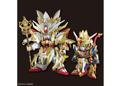 バンダイ SDW HEROES-33 復活の悟空インパルスガンダム & 三蔵ストライクフリーダムガンダム セット