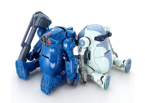 ハセガワ メカトロウィーゴ ボトムズコラボシリーズ Vol.4 “すとらいくどっぐ＆いぷしろん”