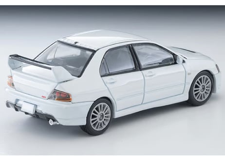トミーテック 1/64 TLV-N349b 三菱 ランサー GSRエボリューション IX MR（パールホワイト）2006年式