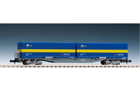 TOMIX 8731 JR貨車 コキ107形(増備型・西濃運輸コンテナ付)
