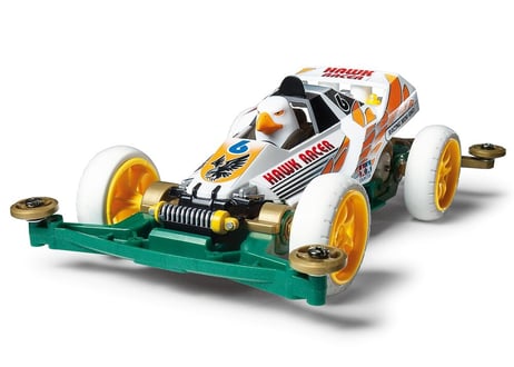 タミヤ 1/32 レーサーミニ四駆 No.87 ミニ四駆ホーク(スーパー2シャーシ)