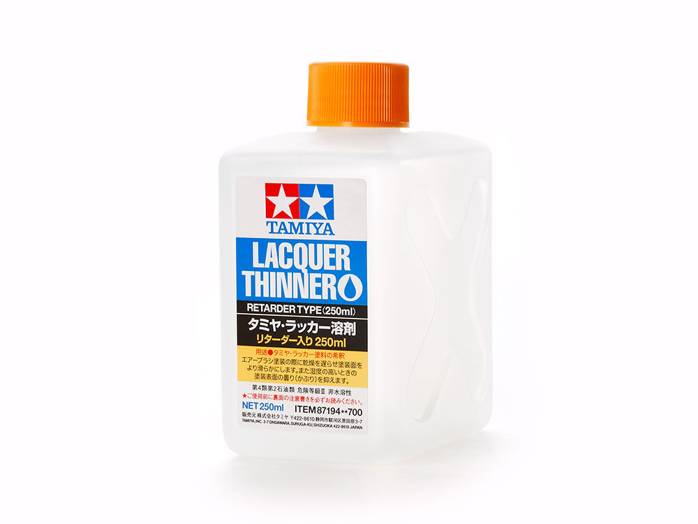 タミヤ 87194 タミヤ・ラッカー溶剤 (リターダー入り250ml) | ウエサカ