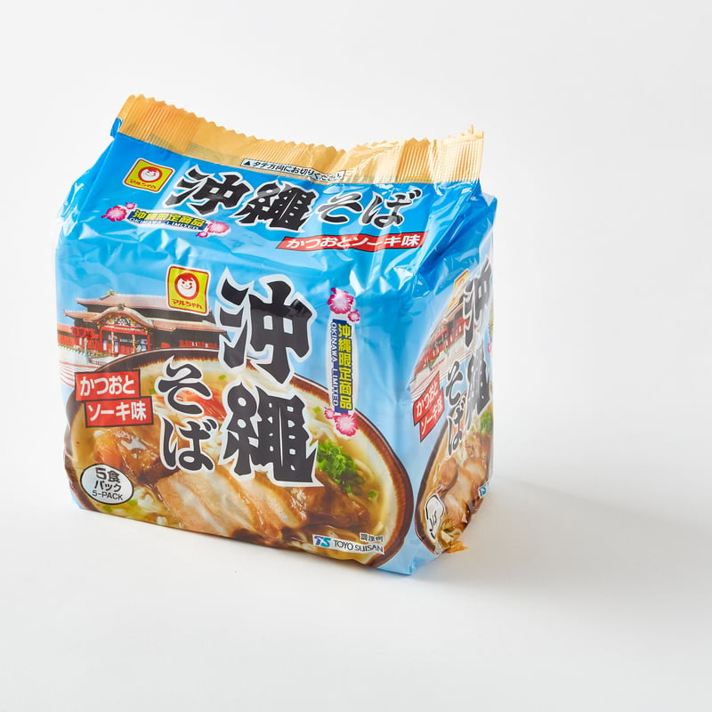 常温商品）マルちゃん 沖縄そば袋麺 1ケース(5食×6パック) | アンマー