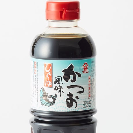 （常温商品）富士甚かつお醤油 500ml  12本 1ケース【送料無料】