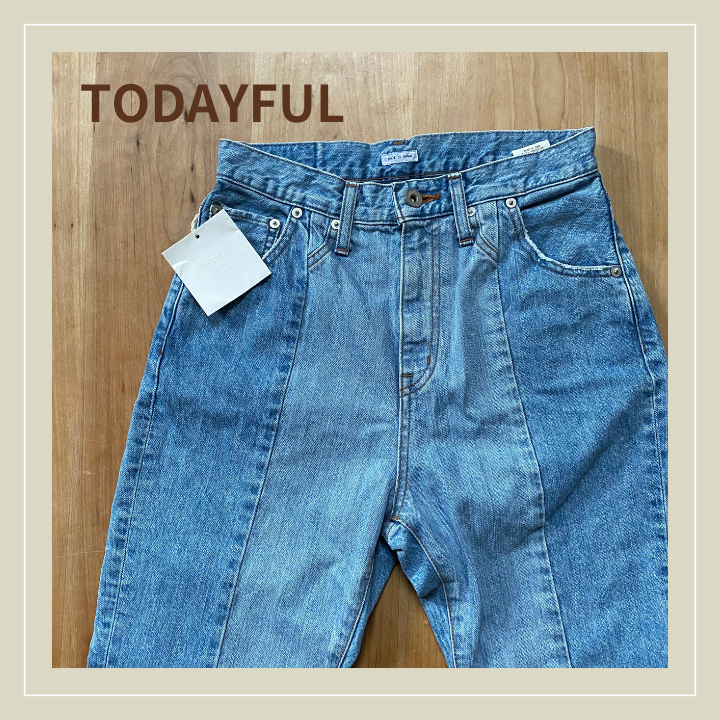 新品未使用タグ付】TODAYFUL デニム・ジーンズ | hal 新品未使用タグ付】TODAYFUL デニム・ジーンズ | hal