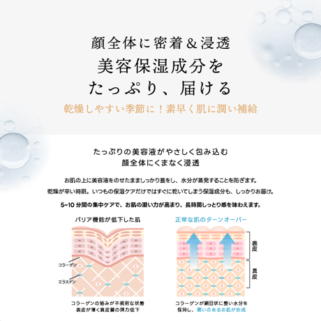 【ヒト幹細胞培養液配合】STAY FREE HITO-KAN フェイスマスク 2個セット