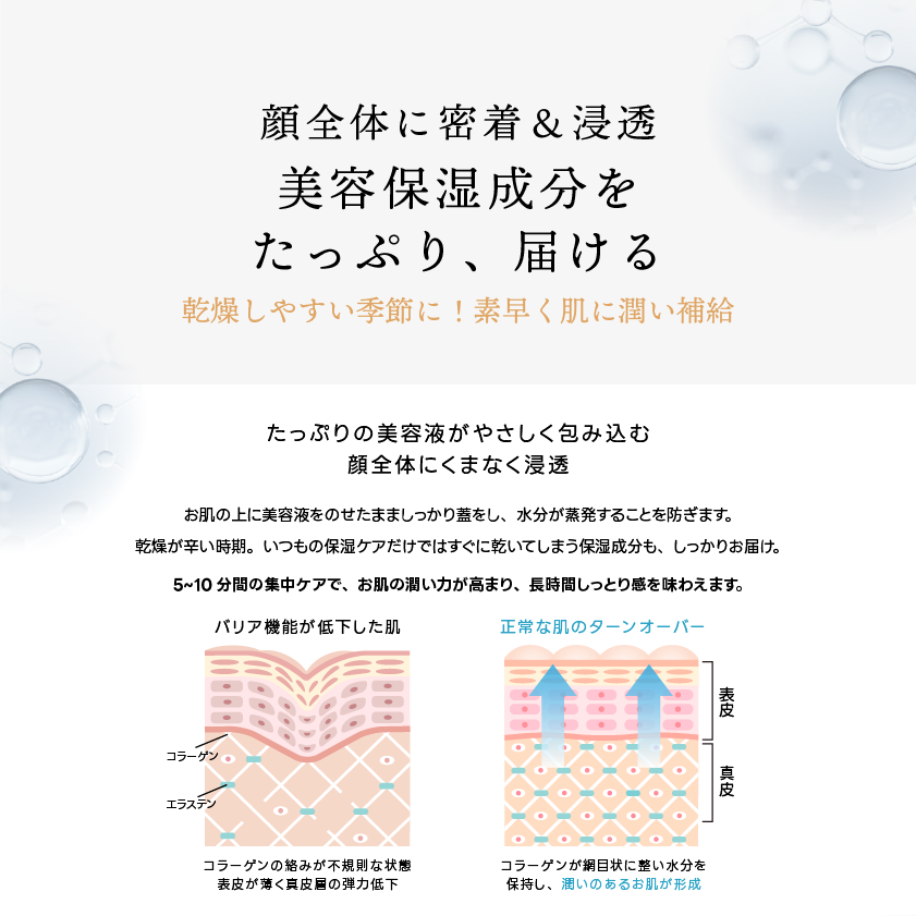 ヒト幹細胞培養液配合】STAY FREE HITO-KAN フェイスマスク 2個セット