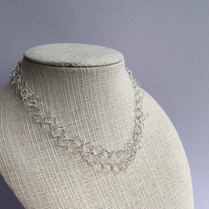 K.KAJU Hanabira necklace 80cm | 布う