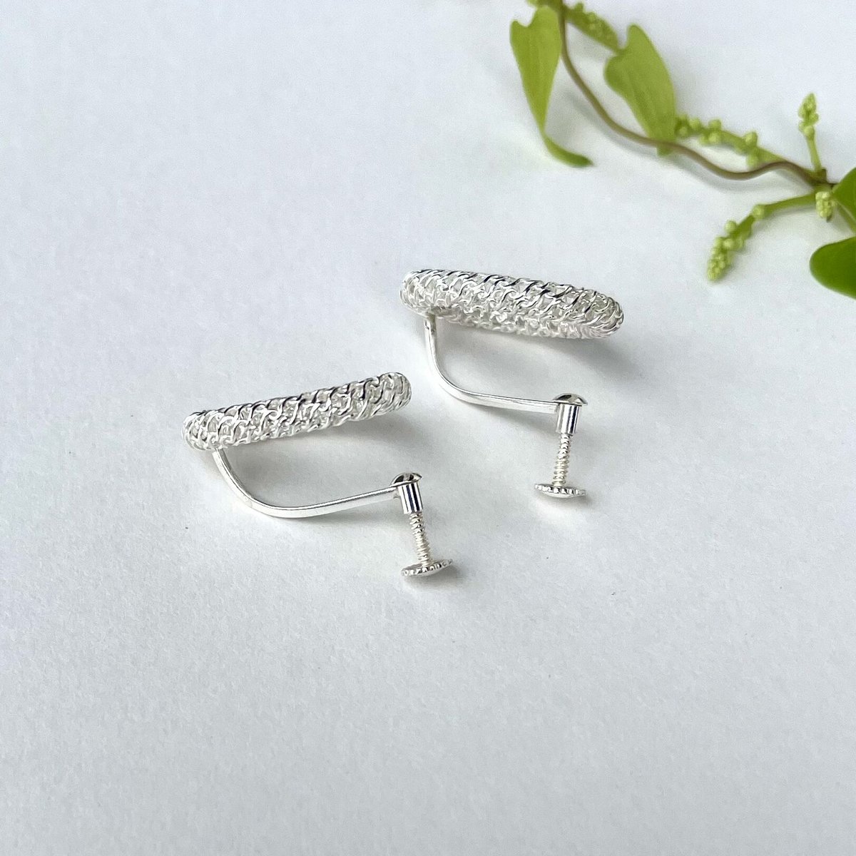 K.KAJU mesh M(earring) | 布う