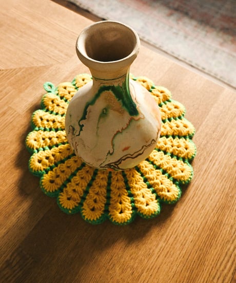【Goods】Vintage Hand Crocheted Trivet
