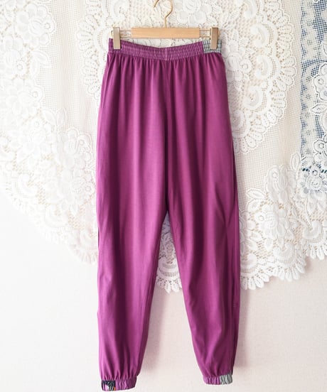 【tiny yearn】Euro Line Printed Wind Pants
