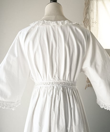 【Seek an nur】Early 20th c. night gown dress