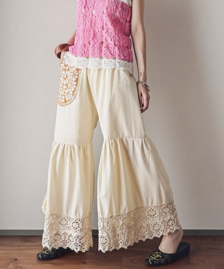 【Seek an nur】Euro petticoat reworked pants