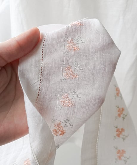 【Seek an nur】1900-20's antique cotton night dress