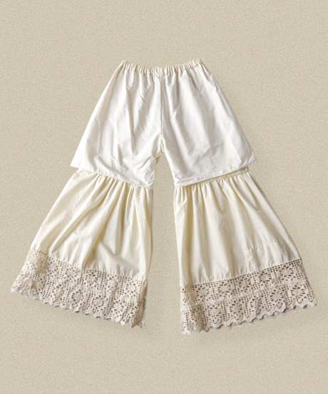 【Seek an nur】Euro petticoat reworked pants