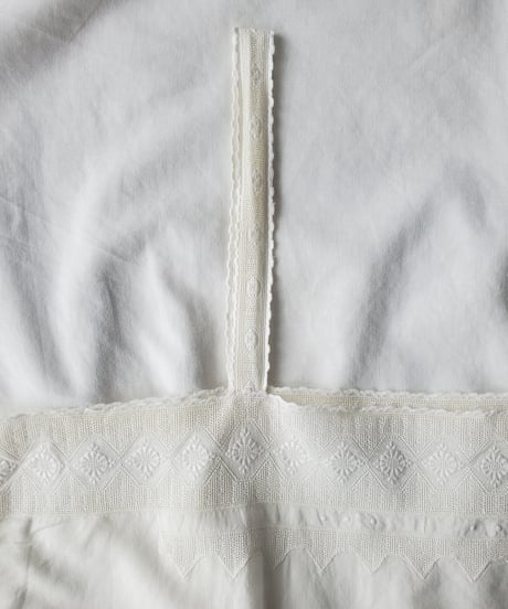 【Seek an nur】1900-20's antique cotton night dress