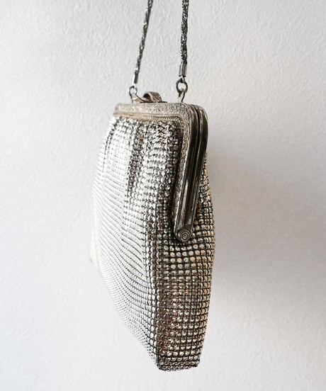 【Goods】Vintage Metallic Mesh Evening Bag