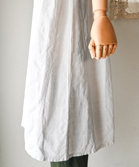 【Seek an nur】1890-1910's French antique linen smock