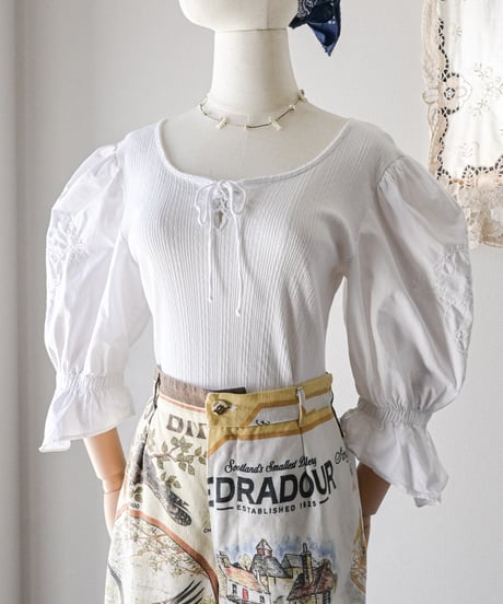 【Seek an nur】Euro embroidered dirndl tops
