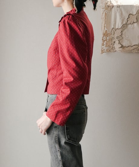 【Seek an nur】Tyrolean cotton trachten jacket