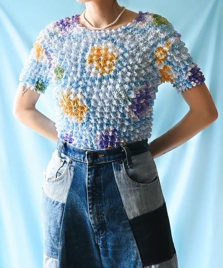 【tiny yearn】Flower Popcorn Tops