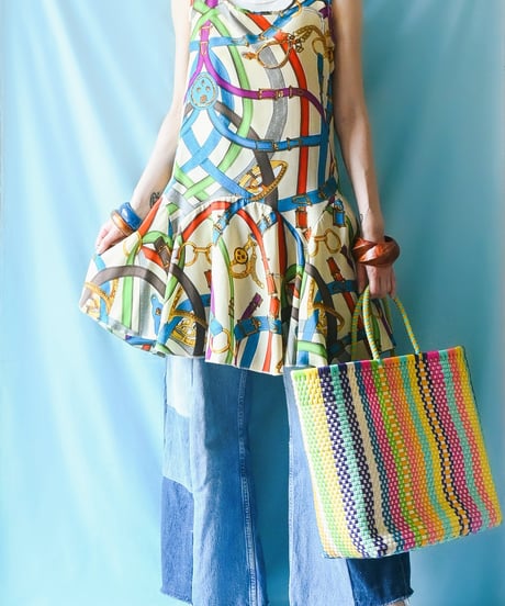 【tiny yearn】 Mexico Mercado Basket Bag