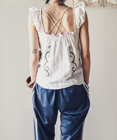 【Seek an nur】Vintage embroidered cami