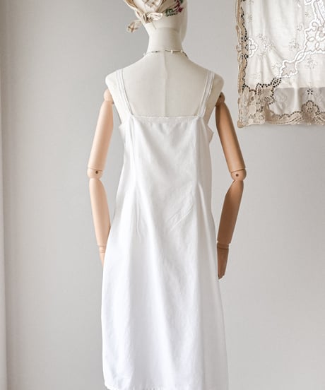 【Seek an nur】1900-20's antique cotton night dress