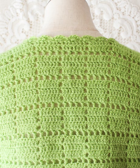 【tiny yearn】Crochet Hand Knit Vest