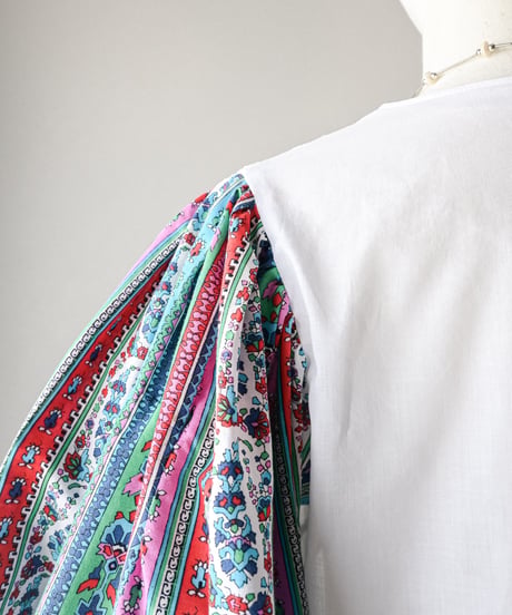 【curoam】Vintage Skirt Reworked Blouse