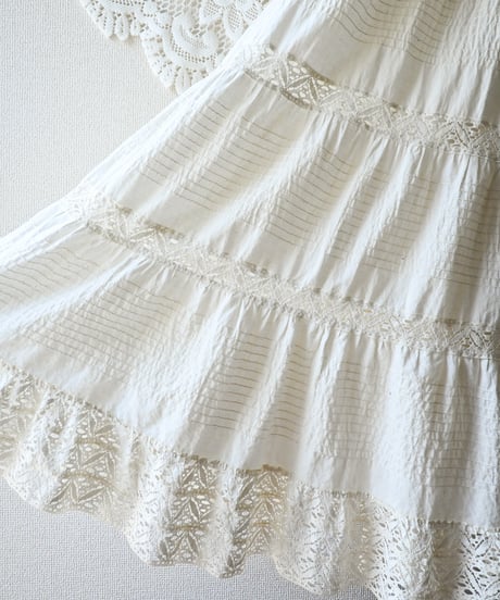 【Seek an nur】1970's Vera Mont Paris Maxi Dress