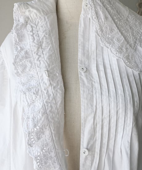 【Seek an nur】Late 19th c. night gown dress