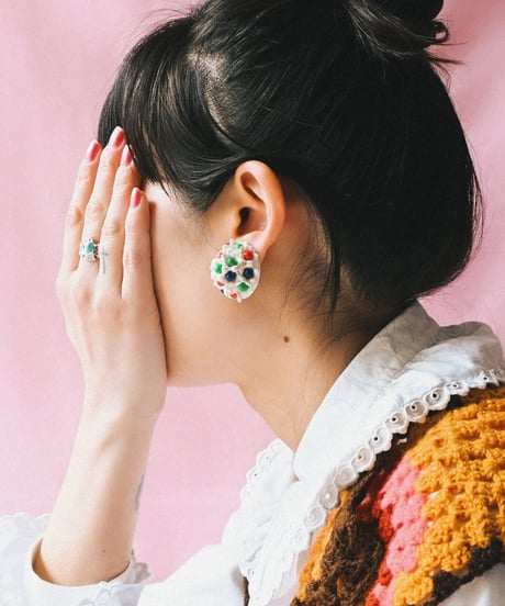 〈Accessory〉1960's Euro Dead Stock Earrings