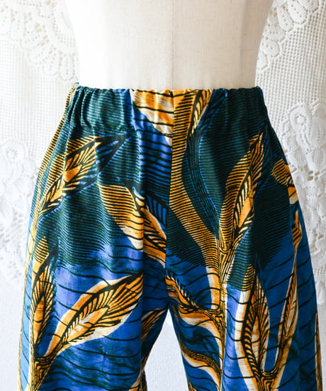 【tiny yearn】African Batik Bolero & Pants Set up