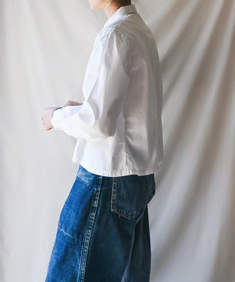 【Seek an nur】⁡1900~20's Embroidered Night Blouse