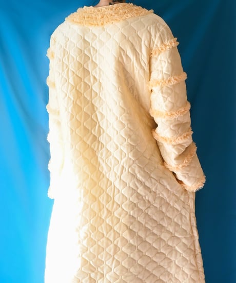 【tiny yearn】Vintage Euro Quilted Night Gown