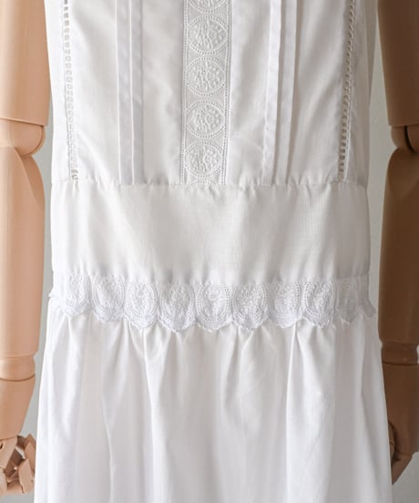 【Seek an nur】Euro vintage lace night dress