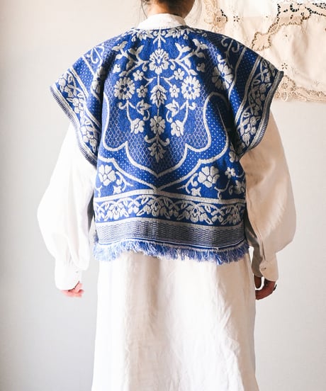 【tiny yearn】Arabian Tapestry Vest Jacket
