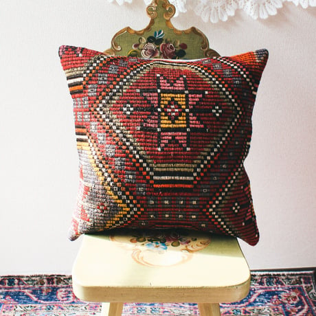 〈Goods〉Vintage Turkish Kilim Cushion Cover