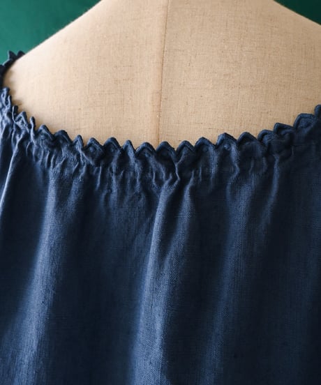 【Seek an nur】Early 20th c. French Linen Night Dress